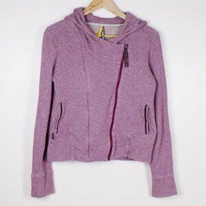 Lole double front zip hoodie jacket french terry sweatshirt